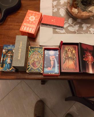 Mazzi di carte per tarologia