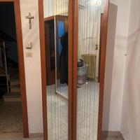 Mobile da ingresso con doppia anta e specchio