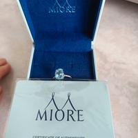 Miore anello da donna in oro con diamanti nuovo