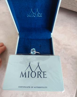 Miore anello da donna in oro con diamanti nuovo