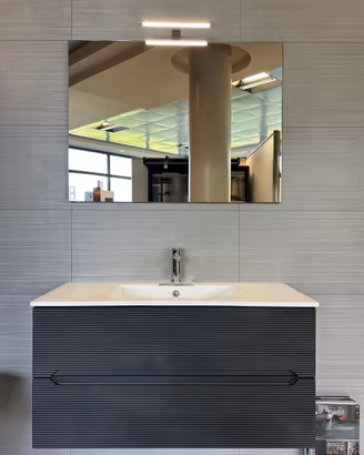 MOBILE ARREDO BAGNO CM 100 2 CASSETTI