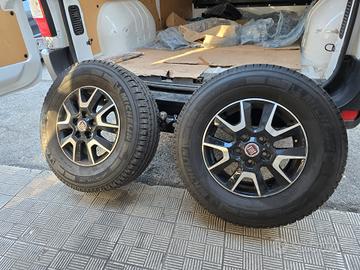 CERCHI IN LEGA FIAT DUCATO CON GOMME - 225/75 R 16