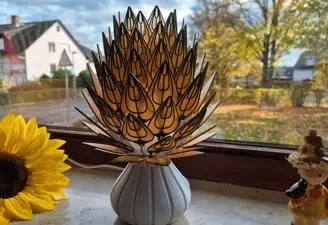 Lampada design carciofo / fiore moderno –