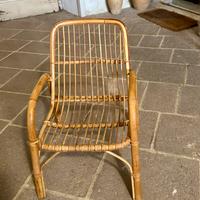 Coppia poltrone in vimini