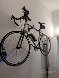 bici da gravel triban nuova