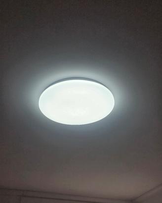 lampadario applique luce bianca led