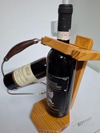 PORTA BOTTIGLIE CON BOTTIGLIA DI BRUNELLO