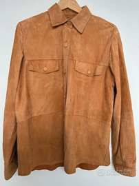 Giacca in pelle scamosciata Pinko