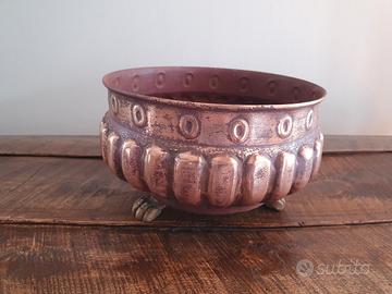 cachepot portavaso rame vintage