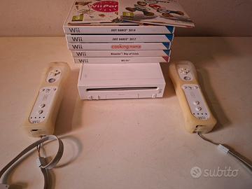 Console Wii piu vari giochi