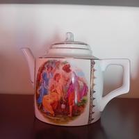 TEIERA CERAMICA CON DECORAZIONI