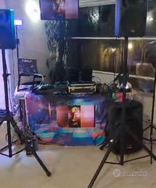 Servizio dj animazione luci e audio