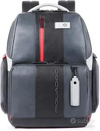 PIQUADRO Zaino uomo porta pc 15,6" Uomo pelle.