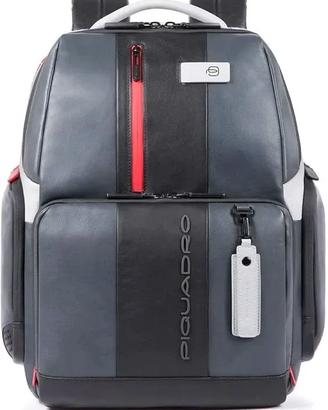 PIQUADRO Zaino uomo porta pc 15,6" Uomo pelle.