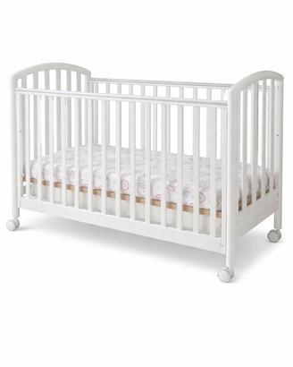 Lettino bianco per neonato/bambino con materasso