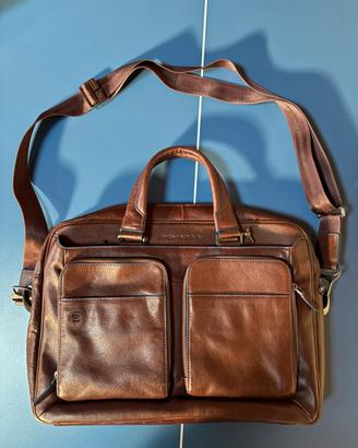 Piquadro borsa a mano con tracolla