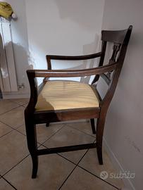 sedia e panca