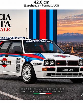 Poster Lancia Delta Integrale