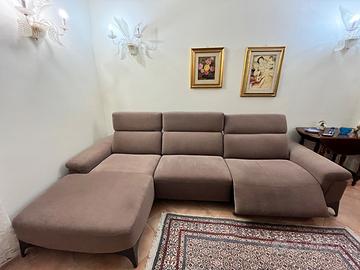 Divano CUBO ROSSO - chaise longue e recliner