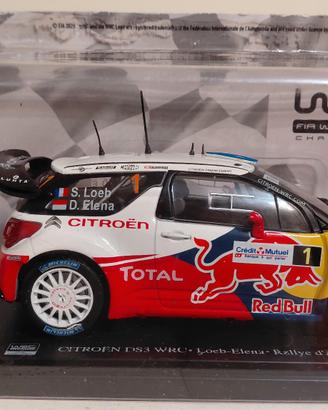 Modellino Citroen DS3 WRC - Scala 1:24