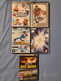 Lotto 5 Videogiochi PC Vintage – Anni 2000 🎮