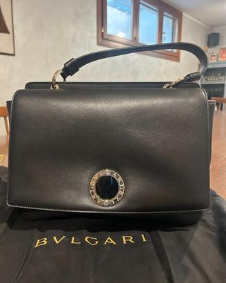 Borsa Bulgari in pelle nera