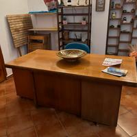 SCRIVANIA VINTAGE 160x80 - LEGNO / UFFICIO STUDIO