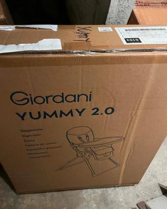 Seggiolone pappa Giordani Yummy 2.0