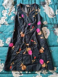 Vestito donna Sweet Miss in Lino e Cotone Taglia M