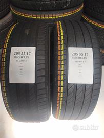 2 GOMME 205 55 17  MICHELIN ESTIVE RIF.ET035