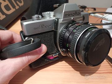 Minolta srT100x con accessori