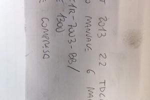 CAMBIO MANUALE 6M TRANSIT 2013 2.2 TDCI