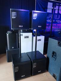 IMPIANTO ATTVO HLS AUDIO DLM 8000W