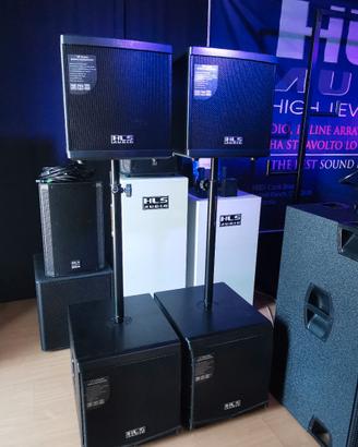 IMPIANTO ATTVO HLS AUDIO DLM 8000W