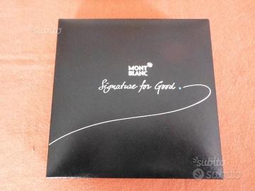 Penna a sfera Mont Blanc placcata oro