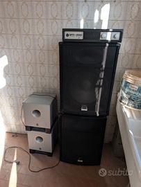 impianto audio completo 