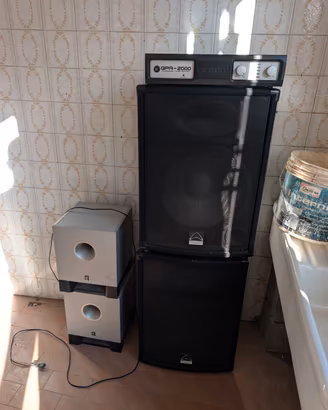 impianto audio completo 
