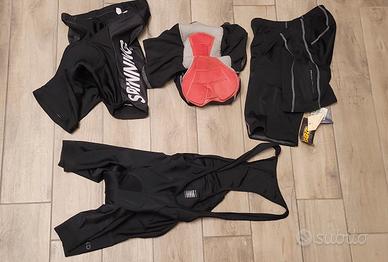 braghini con fondello mtb spinning cross