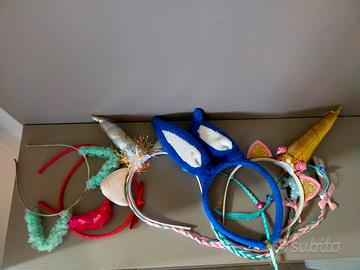 cerchietti per capelli e spazzole