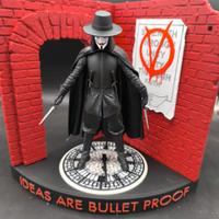 V per vendetta Guy Fawkes fanart action figure 