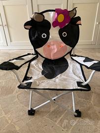 Sedia pieghevole per bambini