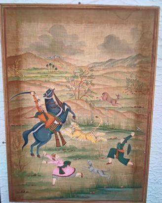 Miniatura indiana del tardo perioda Mughal 