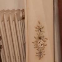 giroletto matrimoniale bianco in legno senza rete