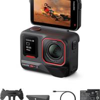 Insta 360 Ace Pro 2 + 2 batterie e caricabatterie