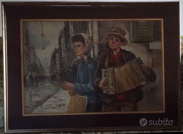 Dipinti Olio su tela anni '70 di M. Catullo