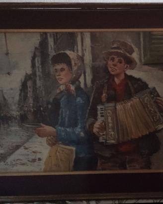 Dipinti Olio su tela anni '70 di M. Catullo