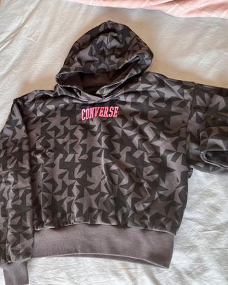 Felpa Converse con cappuccio, tg. altezza 155-159