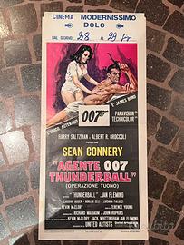 Agente 007 - Thunderball Locandina film