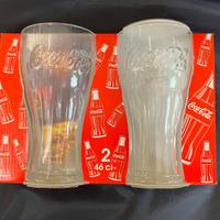Coca Cola set 2 bicchieri Contour 46cl