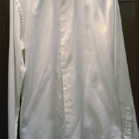 Zara camicia uomo bianca collo 40